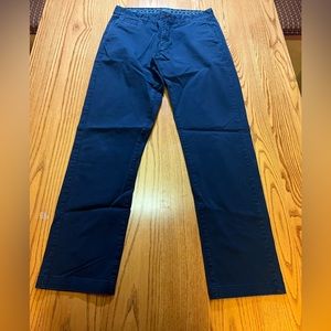 Armani Exchange Navy Blue Chinos